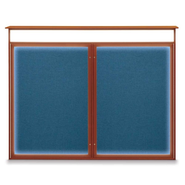 Single Door Enclosed Indoor Letterboard